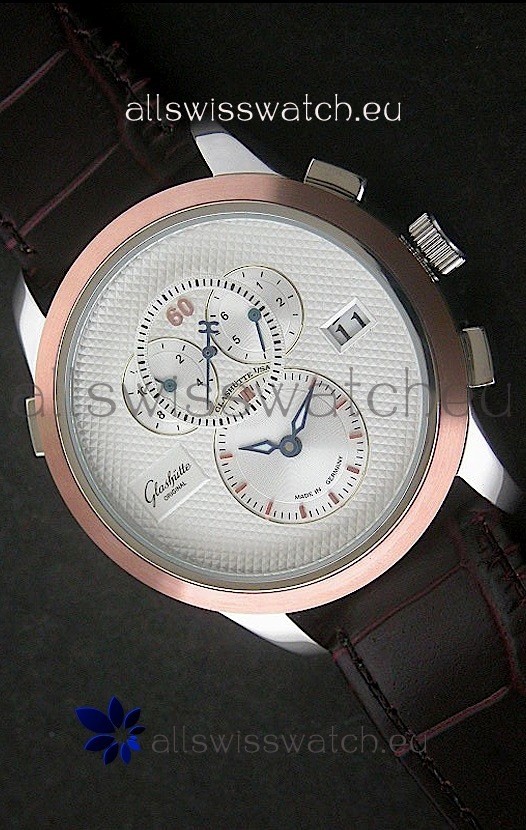 IMG_9081 Glashuette ST. Steel in White Dial Replica 7