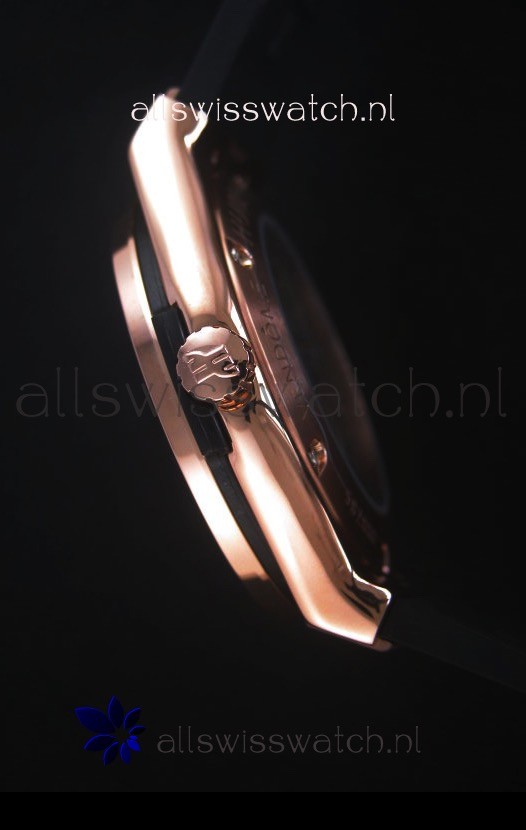 IMG_9081 Hublot Classic Fusion Skeleton Rose Gold Case Movement Replica 7