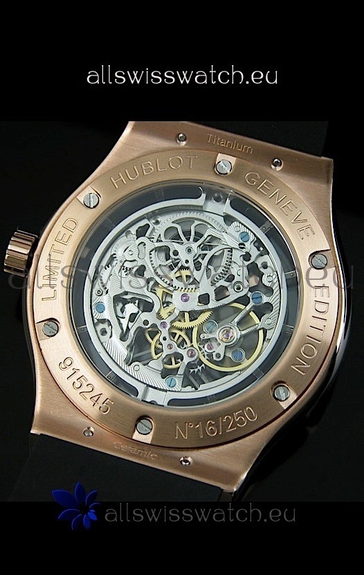 IMG_9081 Hublot Classic Fusion in Pink Gold Casing Replica 7