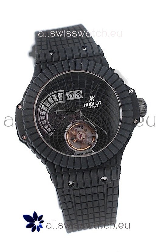 IMG_9081 Hublot Black Caviar Tourbillon Power Reserve Replica 7