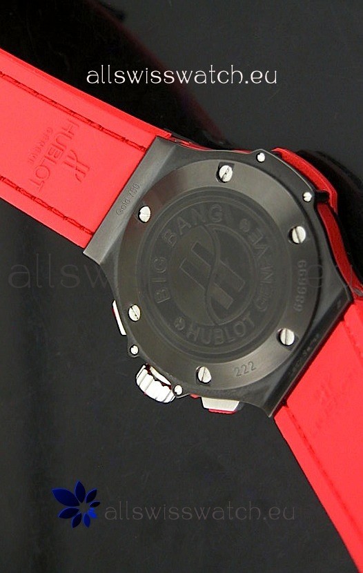Hublot Big Bang All Black Edition Quartz with Diamonds Replica 7