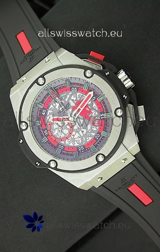 IMG_9081 Hublot Big Bang King Power Manchester United Japanese Replica 7