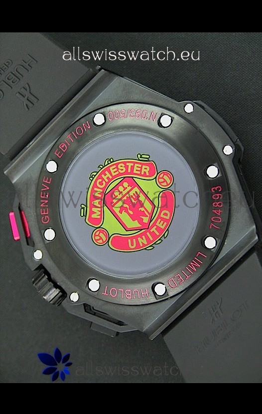 IMG_9081 Hublot Big Bang King Power Manchester United Japanese PVD Replica 7