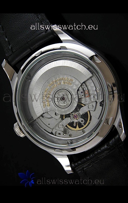 IWC Portuguese FA Jones in Black Dial with Tourbillon Replica 7