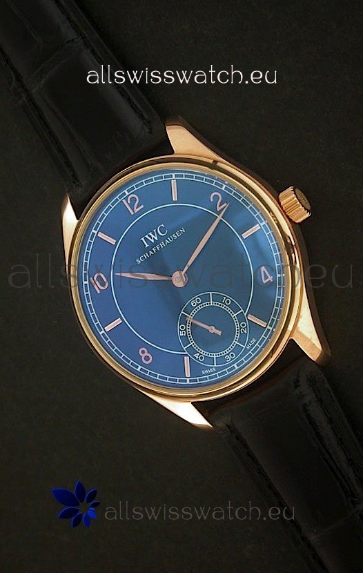 IWC Schaffhausen in Rose Gold Casing Replica 7
