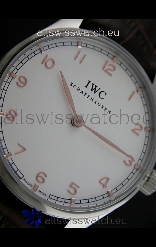 IMG_9081 IWC Schaffhausen in White Dial Replica 7