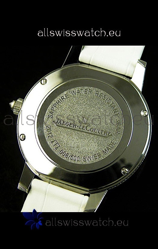 IMG_9081 Jaeger LeCoultre Quartz Movement Ladies - White Dial Replica 7