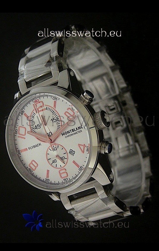 IMG_9081 Montblanc FlyBack Chronometer in Stainless Steel Casing Replica 7