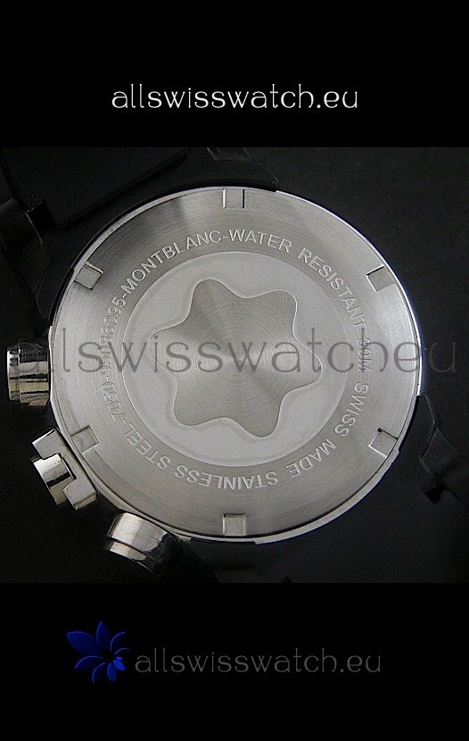 IMG_9081 Montblanc Timewalker Chrono in White Dial Replica 7