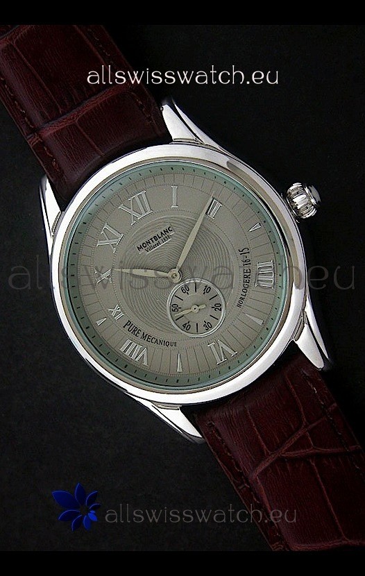 IMG_9081 Mont Blanc Star Chrono in Grey Dial Replica 7