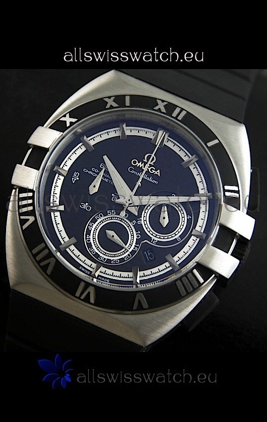 IMG_9081 Omega Double Eagle chronograph Titanium Replica 7