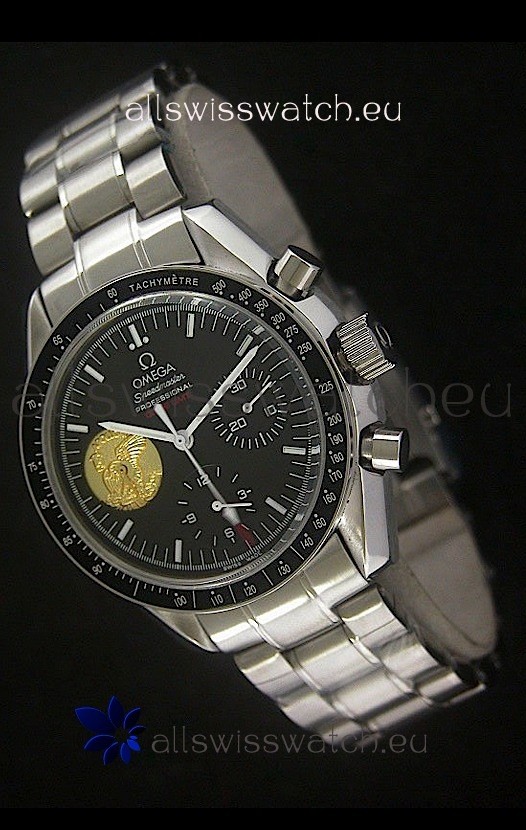IMG_9081 Omega Speedmaster Professional 0258 GMT in Steel Casing Replica 7