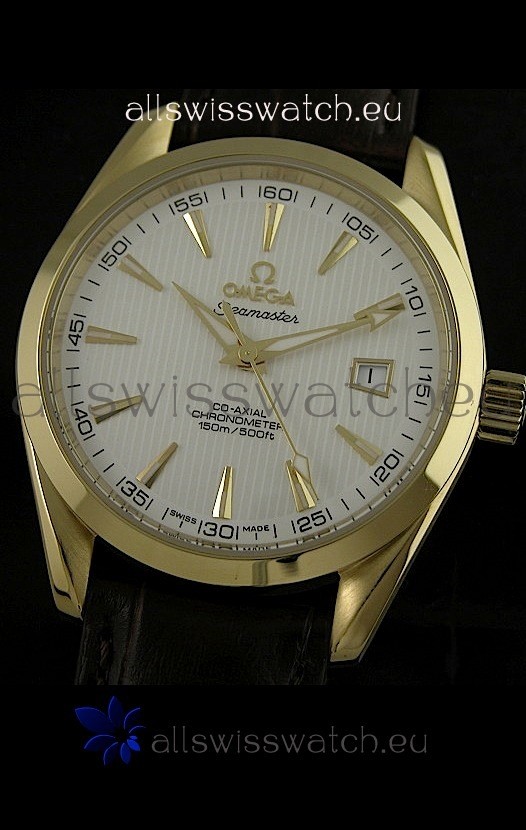 IMG_9081 Omega Seamaster Co Axial Automatic in Rose Gold Replica 7