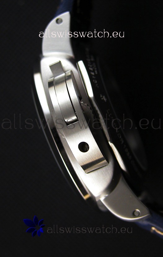 IMG_9081 Panerai Luminor Marina GMT Ceramica Stainless Steel Replica 7