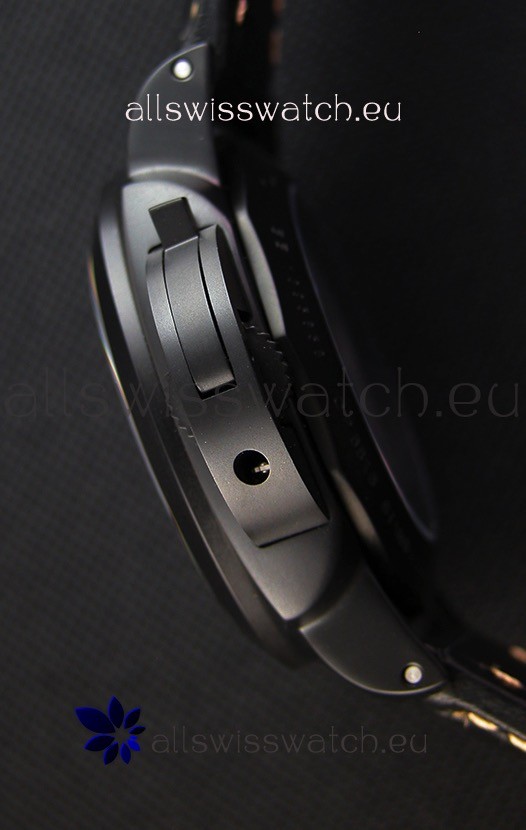 Panerai Luminor GMT 8 Days Power Reserve PVD Case Replica 7