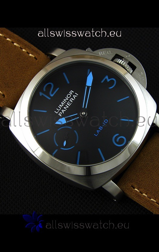 IMG_9081 Panerai Luminor Marina LAB-ID in Steel Case Replica 7