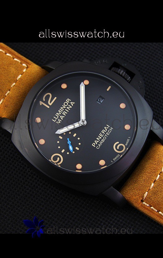 IMG_9081 Panerai Luminor Marina 1950 Carbotech PAM00661 Replica 7