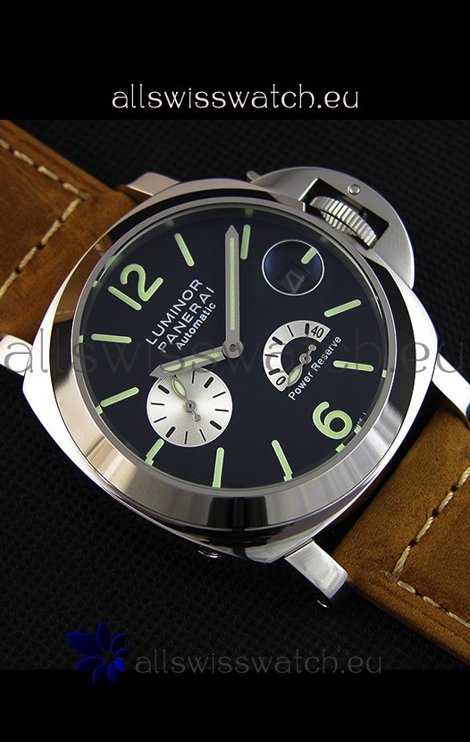 IMG_9081 Panerai Luminor Power Reserve in Steel Case Replica 7