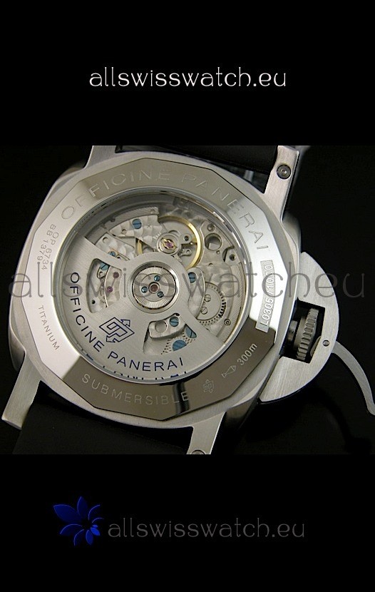IMG_9081 Panerai Luminor Submersible PAM389 Stainless Steel Replica 7