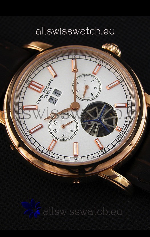 IMG_9081 Patek Philippe Tourbillon in Pink Gold Case Replica 7