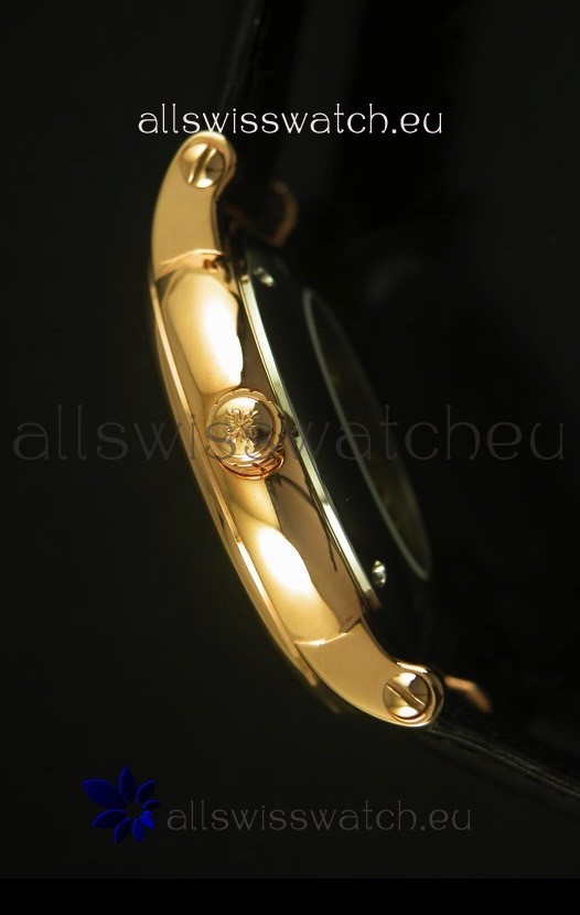 IMG_9081 Patek Philippe Calatrava Rose Gold Movement Replica 7