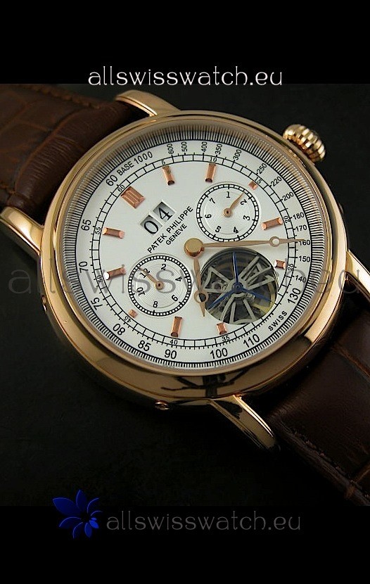 IMG_9081 Patek Philippe Complications Tourbillon in Pink Gold Replica 7