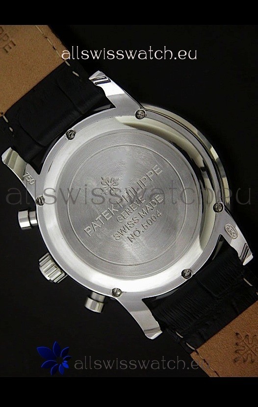 IMG_9081 Patek Philippe Perpetual Calender Steel in Black Dial Replica 7