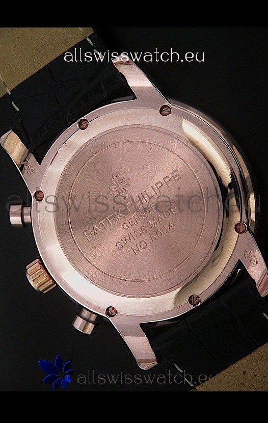 IMG_9081 Patek Philippe Perpetual Calender Steel in Grey Dial Replica 7
