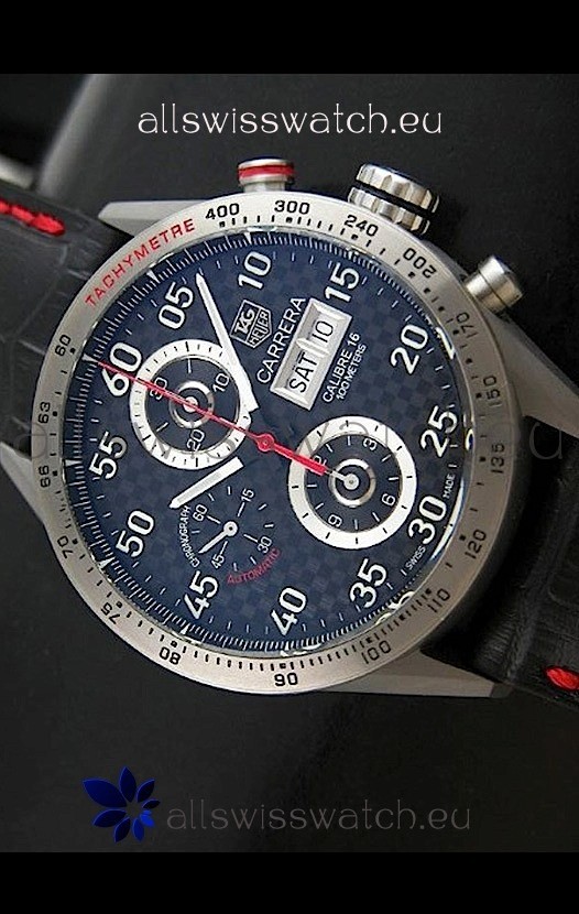 IMG_9081 Tag Heuer Carrera Calibre 16 Japanese Titanium Replica 7