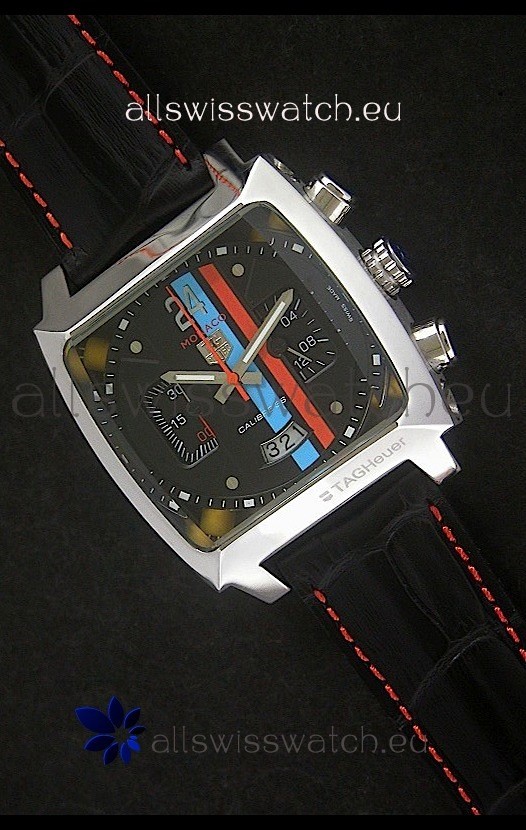 IMG_9081 Tag Heuer Monaco Twenty Four Concept Chronograph PVD Replica 7