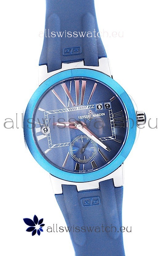 IMG_9081 Ulysse Nardin Executive Dual Time Blue Lady's Replica 7
