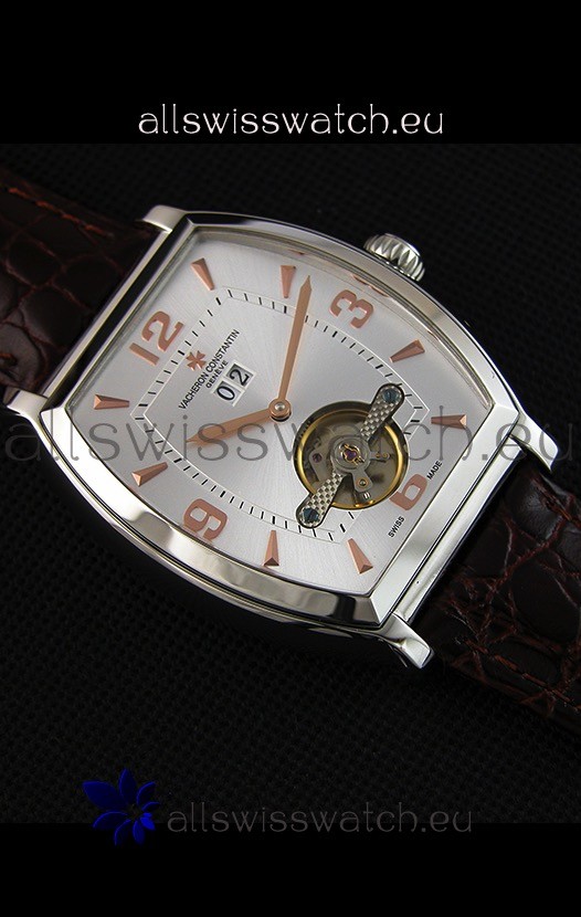 IMG_9081 Vacheron Constantin Malte Tourbillon White Steel Dial Replica 7