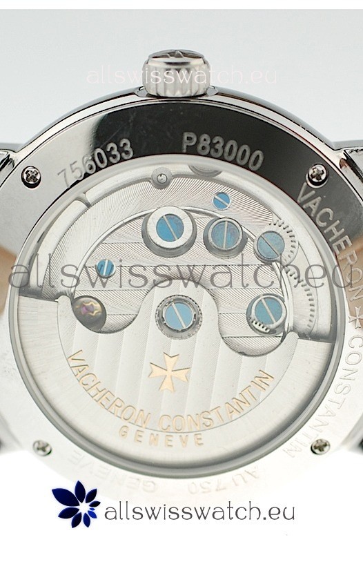 IMG_9081 Vacheron Constantin Grand Complications Tourbillon in Brown Strap Replica 7