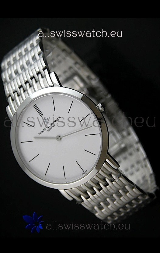 IMG_9081 Vacheron Constantin Classical Couple Steel Replica 7