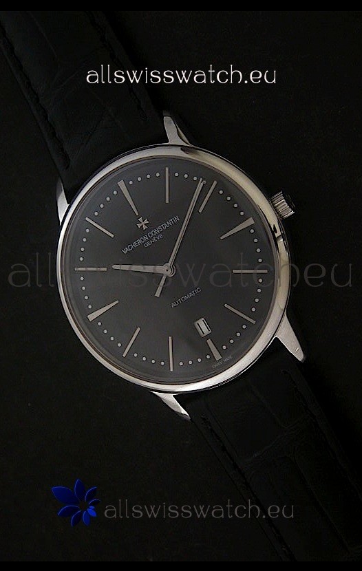 IMG_9081 Vacheron Constantin Patrimony in Black Dial Replica 7