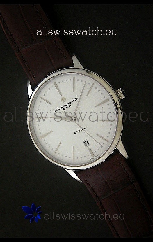 IMG_9081 Vacheron Constantin Patrimony in White Dial Replica 7