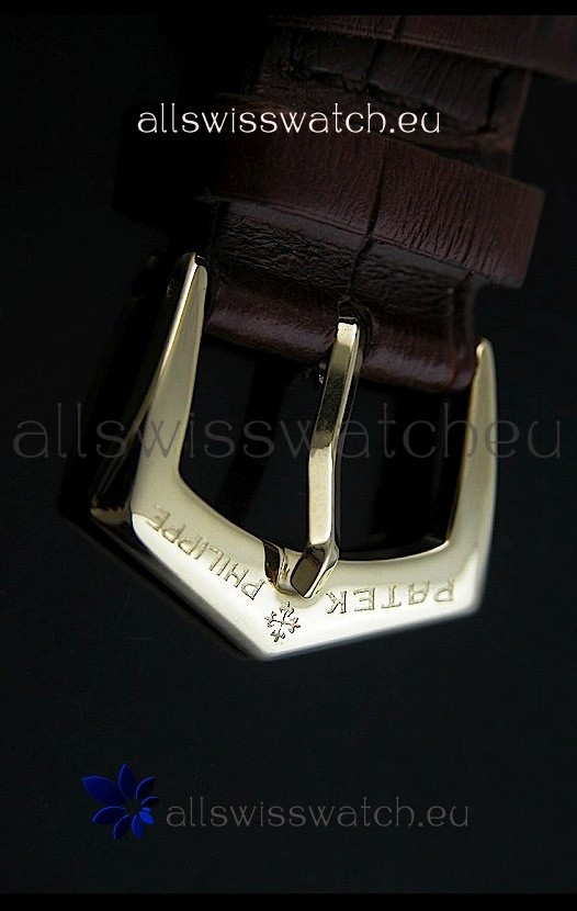 IMG_9081 Patek Philippe Calatrava Mens in Yellow Gold Replica 7