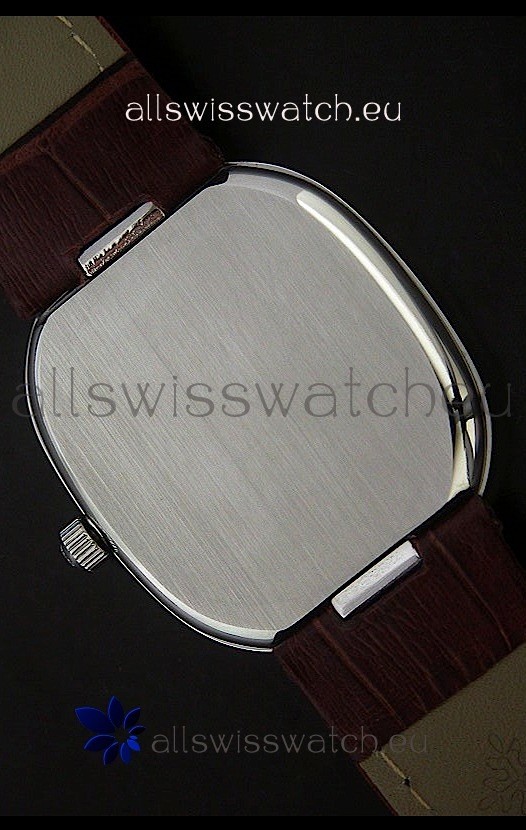IMG_9081 Patek Philippe Mens Golden Elipse in Brown Dial Replica 7
