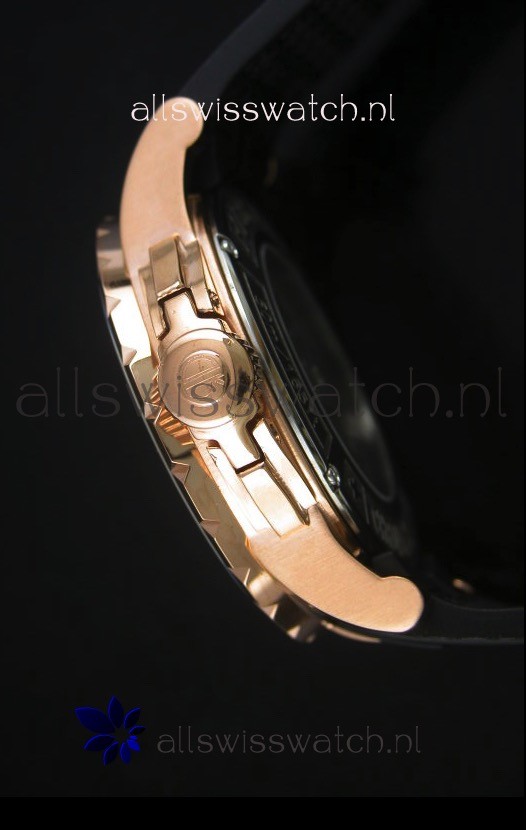 IMG_9081 Roger Dubuis Excalibur Tourbillon - Rose Gold Plating White Dial Replica 7