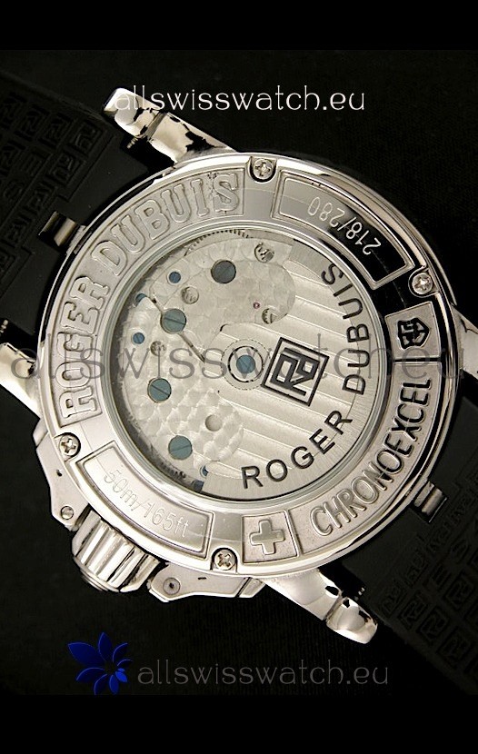 IMG_9081 Roger Dubuis Chronoexcel Automatic in Blue Dial Replica 7