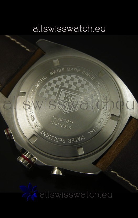 IMG_9081 Tag Heuer Calibre 16 Stainless Steel in Black Dial Replica 7