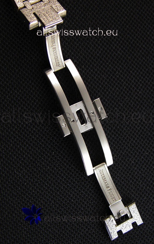 IMG_9081 Audemars Piguet Royal Oak Frosted White Gold QUARTZ 33MM Grey Dial - 1:1 Mirror Replica 8