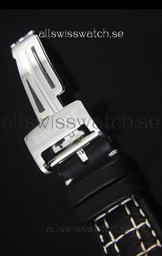 IMG_9081 Audemars Piguet Royal Oak Offshore Juan Pablo Montoya 3120 Movement White Dial - 1:1 Mirror Replica 8