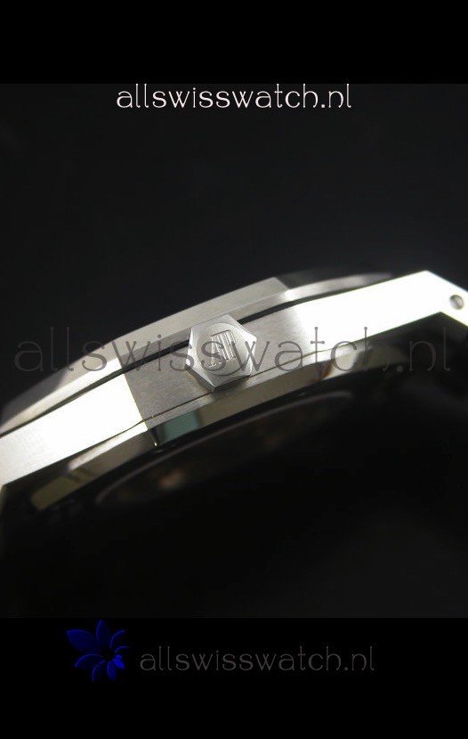 IMG_9081 Audemars Piguet Royal Oak 41MM in Leather Strap - Ultimate 1:1 3120 Movement Replica 8