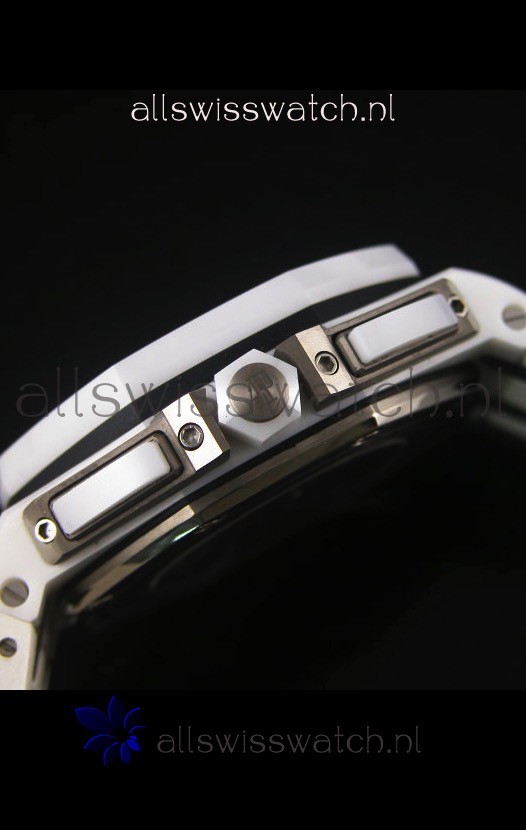 IMG_9081 Audemars Piguet Royal Oak Offshore White Ceramic - Ultimate 1:1 3126 Movement Replica 8