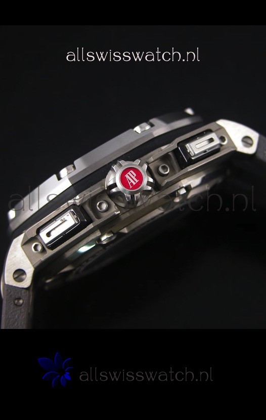 IMG_9081 Audemars Piguet Royal Oak Offshore Michael Schumacher Titanium - Ultimate 1:1 3126 Movement Replica 8