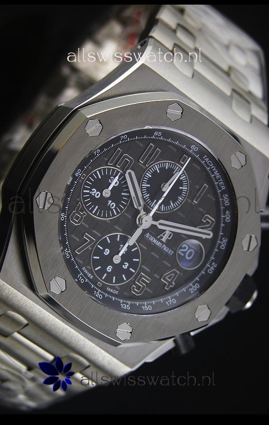 IMG_9081 Audemars Piguet Royal Oak Offshore Grey Themes 1:1 Mirror Replica 8