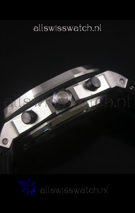 IMG_9081 Audemars Piguet Royal Oak Offshore Black Themes Ultimate 1:1 3126 Movement Replica 8
