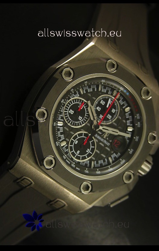 IMG_9081 Audemars Piguet Royal Oak Offshore Michael Schumacher Titanium 1:1 Mirror Replica 8