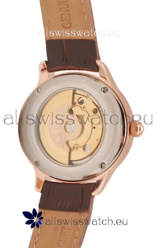 IMG_9081 Audemars Piguet Millenary Hour and Minute Swiss Rose Gold in Brown Dial Replica 8